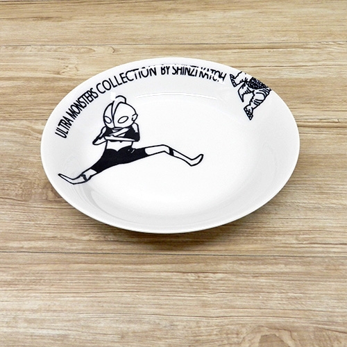 軽量カレー皿 ウルトラマン(ULTRA MONSTERS　COLLECTION　BY SHINZI KATOH)