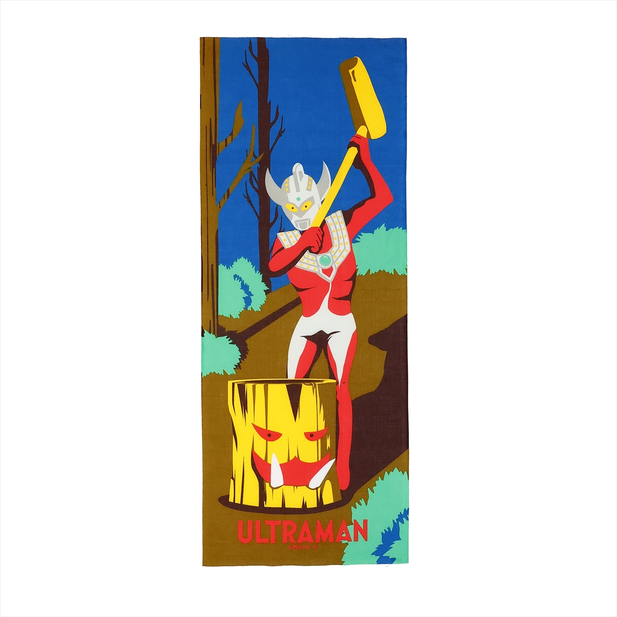 手ぬぐい ULTRAMAN 『餅つき大作戦』 | ULTRAMAN OFFICIAL SHOP