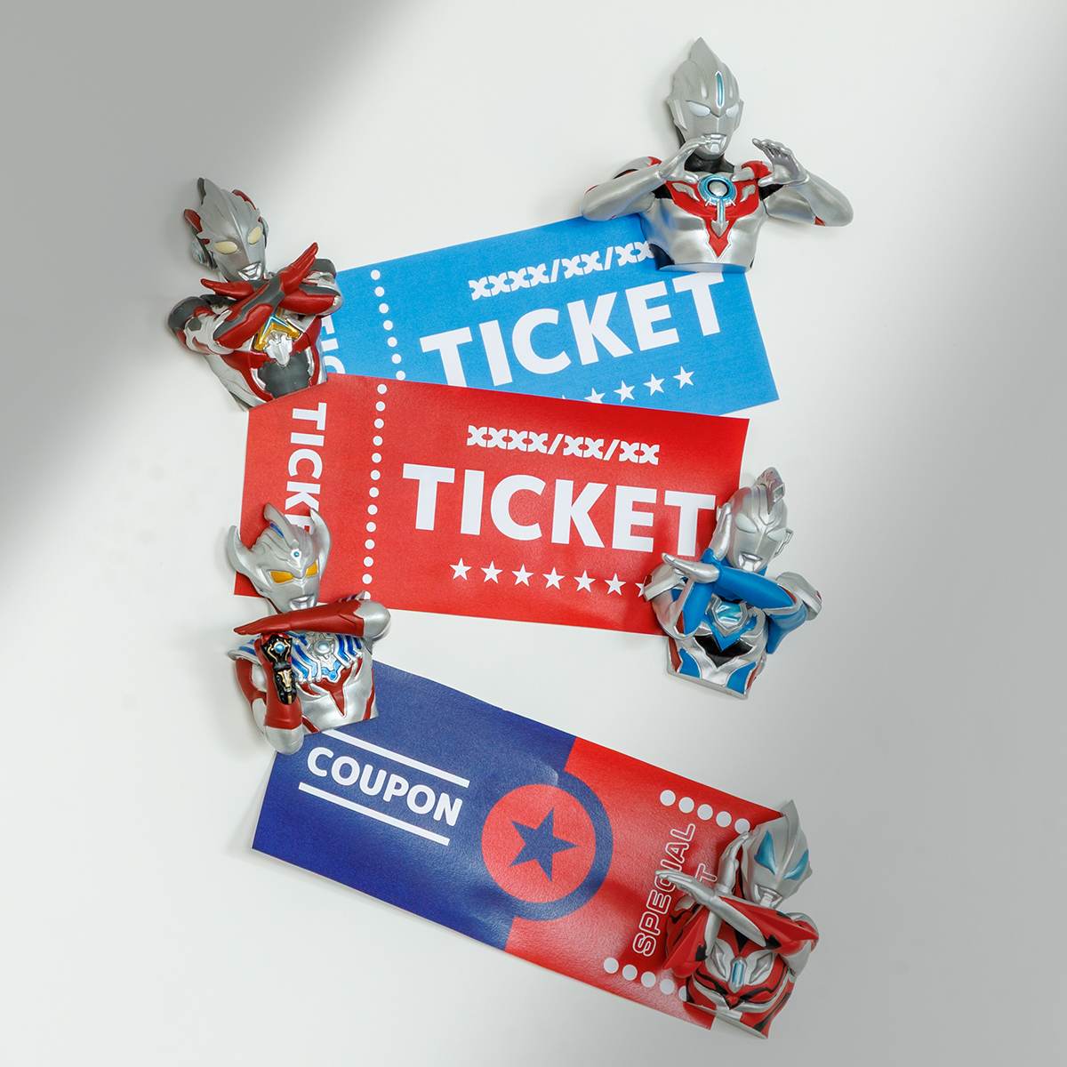 ウルトラマンフィギュアマグネット5 全5種コンプリートセット 35011027