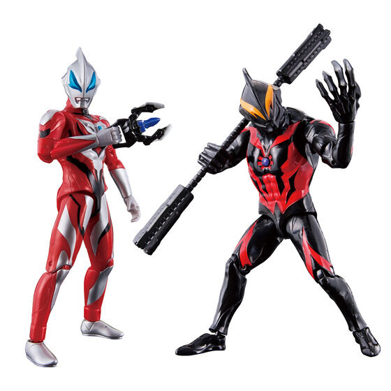 ウルトラアクションフィギュア ウルトラマンジードvsベリアルバトルセット