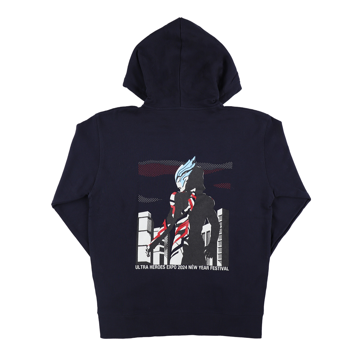 ウルトラヒーローズEXPO2024 ジップアップパーカーXXXSサイズ（130  