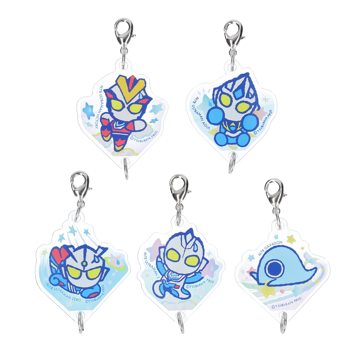 M78ウルトラマンつながるチャーム4 全10種コンプリートセット 47687  