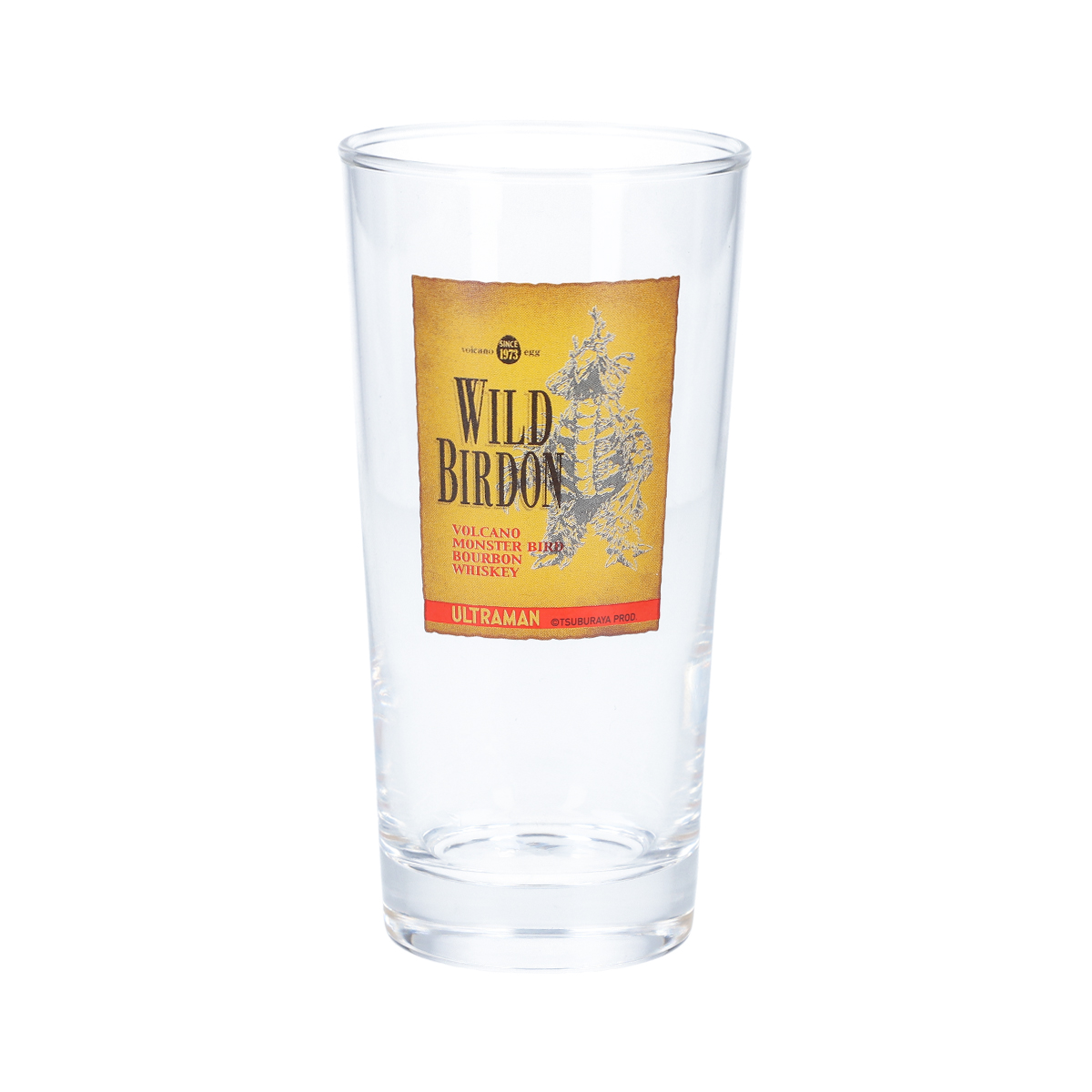 hide　マーロウ　コラボ イエローハート限定陶器 ウルトラハイボールグラス WILD BIRDON (バードン) 51415 350ml