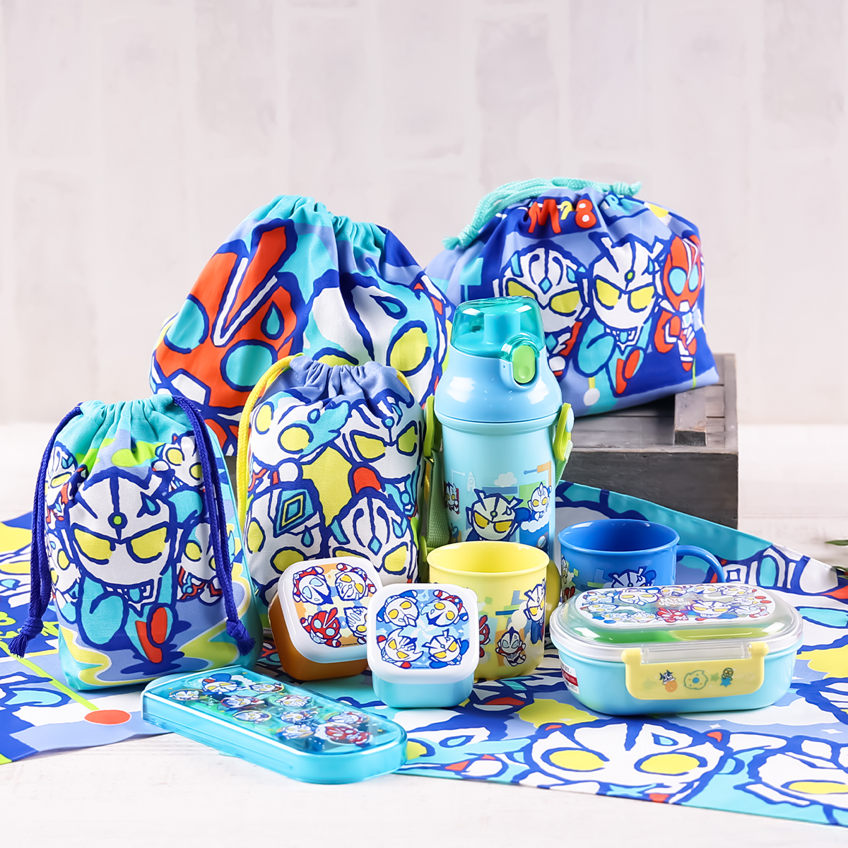 M78ウルトラマン ランチ巾着 GO! 51674 《ウルトラマンSHOP限定