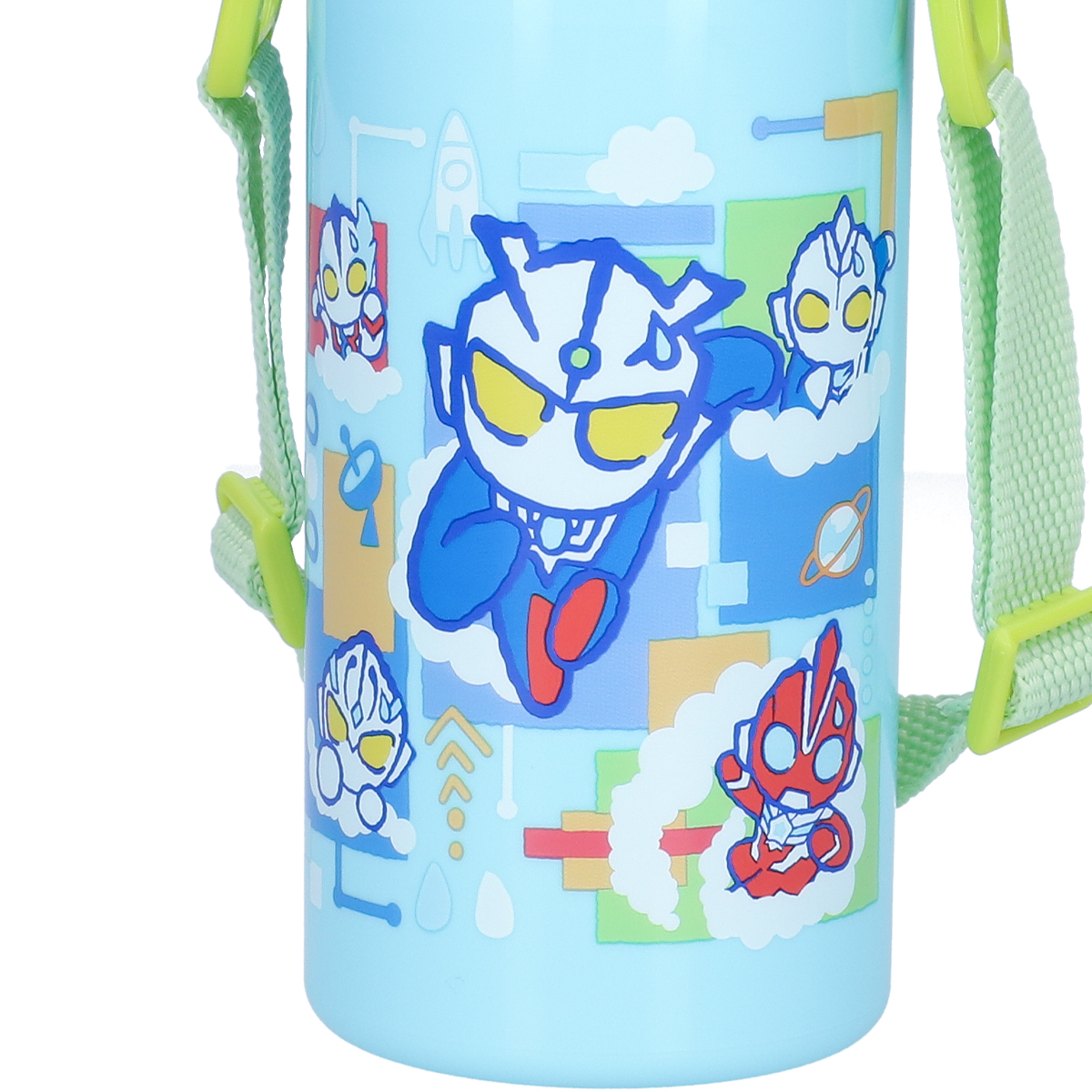 M78ウルトラマン 直飲みワンタッチボトル morimori HEROES 51683