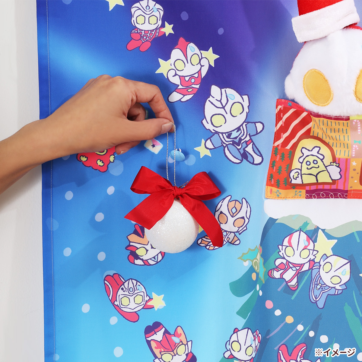 M78ウルトラマン クリスマスタペストリー 《ウルトラマンSHOP限定