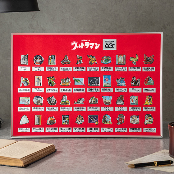 S818【レア】小学館特製 第1弾 ウルトラマン（マーク）安全ピンバッジセット S818【レア】小学館特製 第1弾 ウルトラマン（マーク）安全