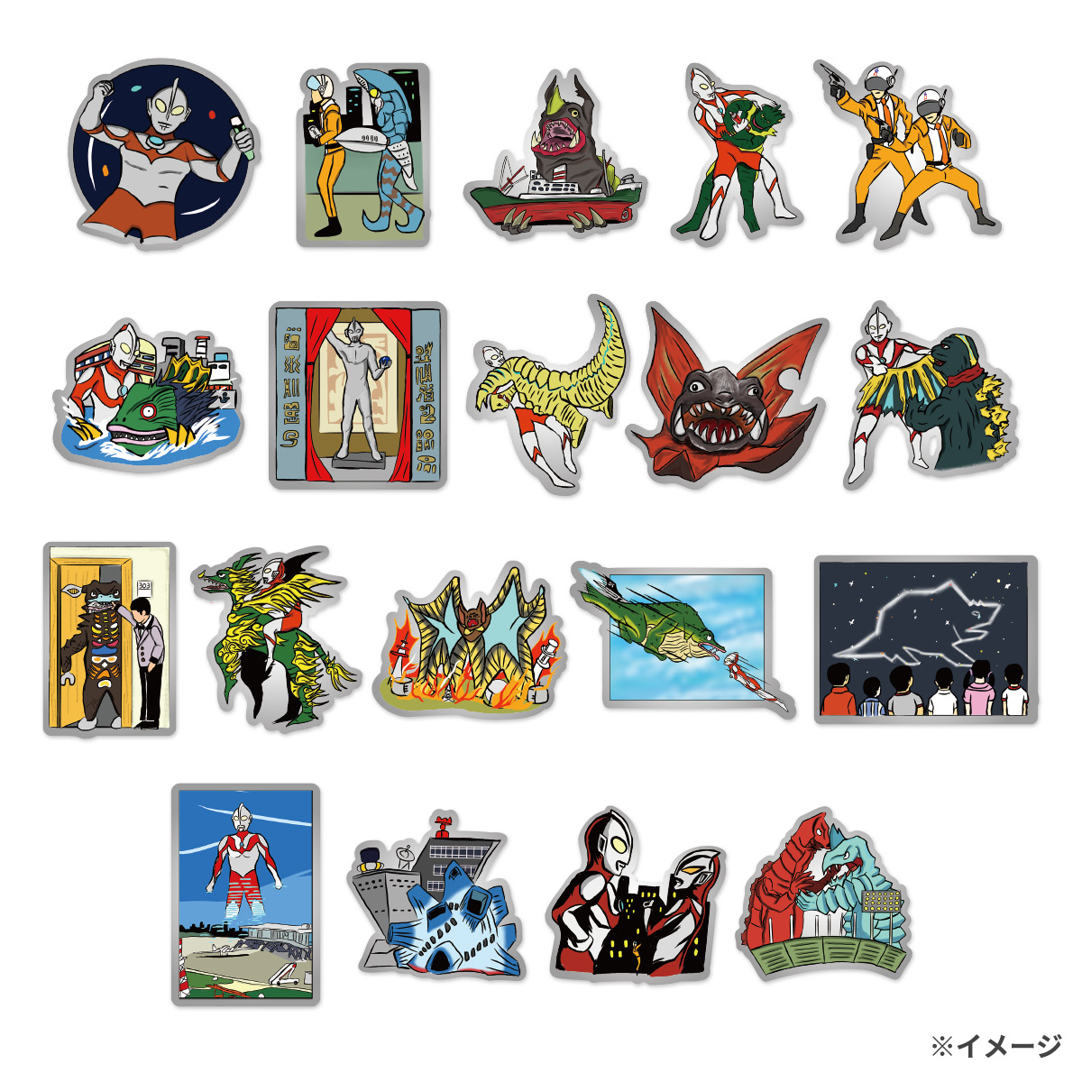 【新品　非売品】 ウルトラマン記念　ピンズセット 映画『シン・ウルトラマン』公開記念 & ウルトラマンシリーズ55