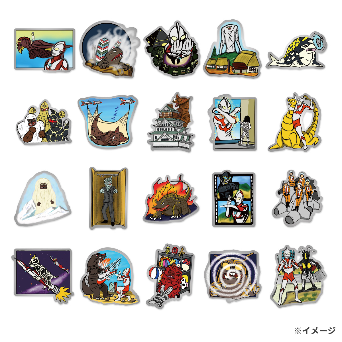 【新品　非売品】 ウルトラマン記念　ピンズセット 映画『シン・ウルトラマン』公開記念 & ウルトラマンシリーズ55