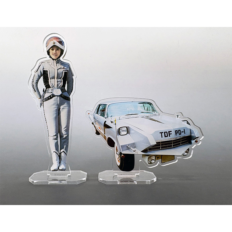 直筆サイン入り】ウルトラ警備隊・友里アンヌ隊員×台座付きアクリル