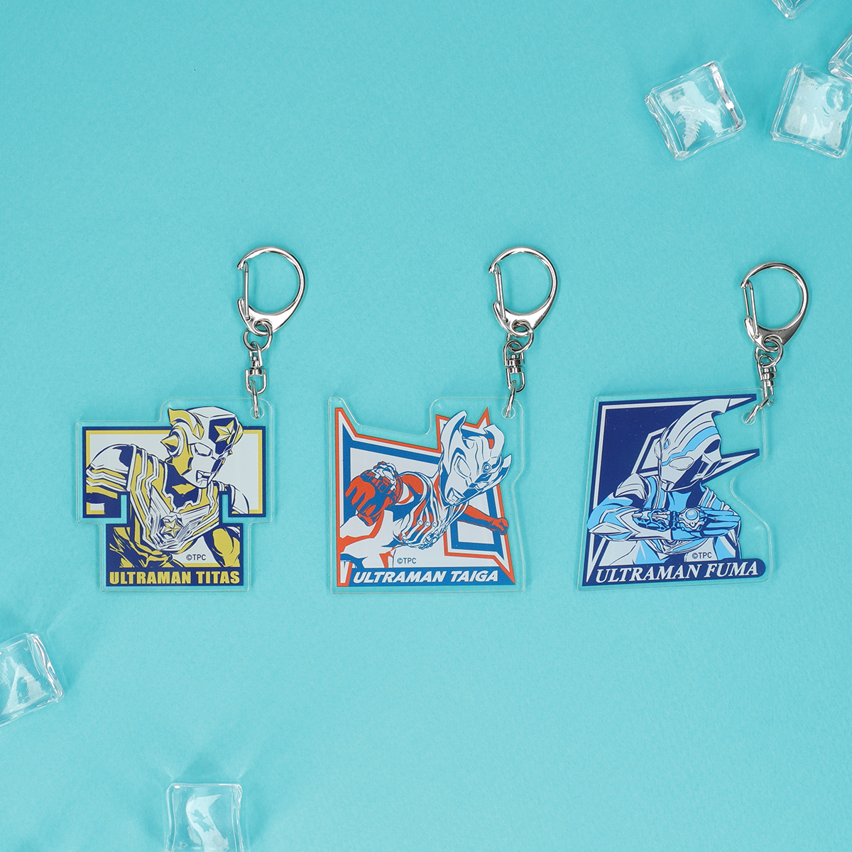 ウルトラヒーローズイニシャルキーホルダー1 54482 全9種コンプリート