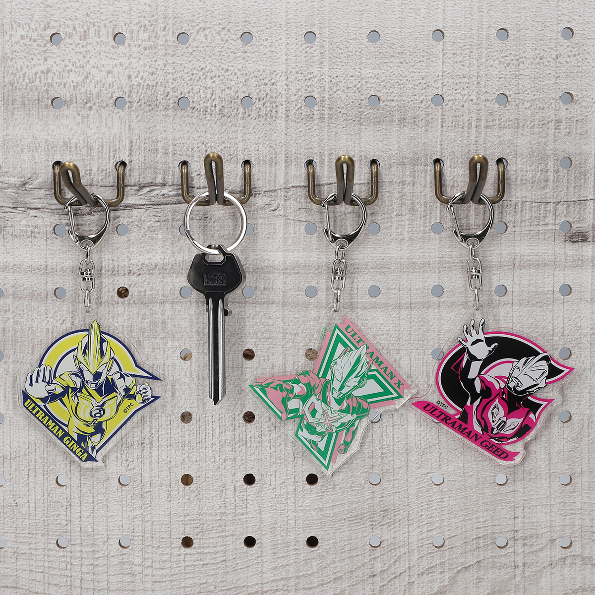 ウルトラヒーローズイニシャルキーホルダー1 54482 全9種コンプリート
