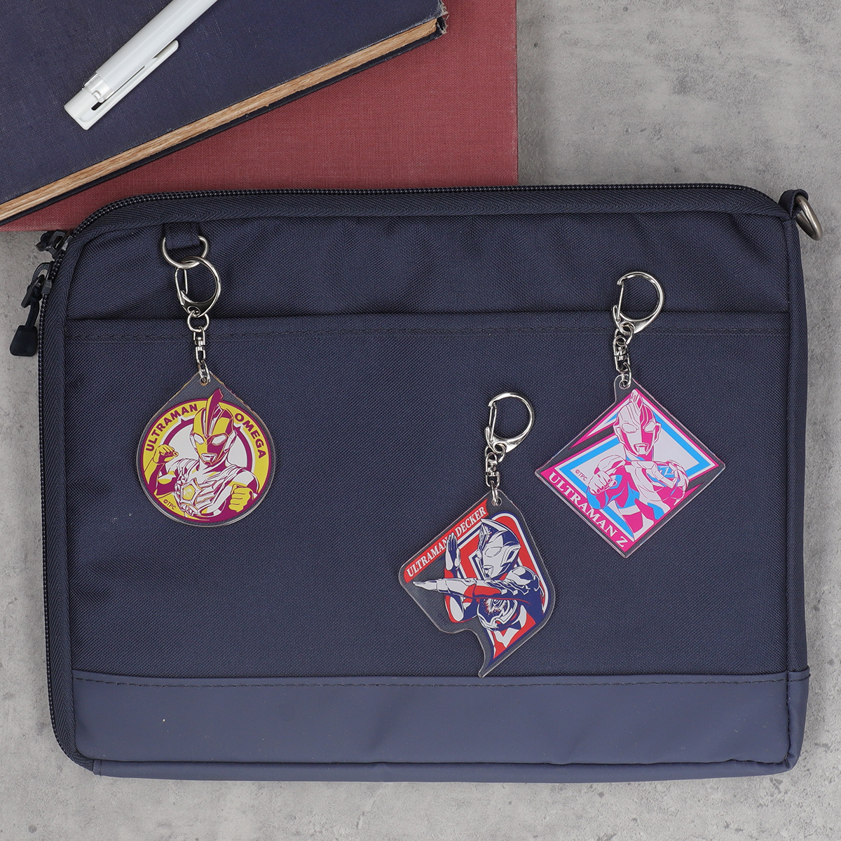 ウルトラヒーローズイニシャルキーホルダー1 54482 全9種コンプリート