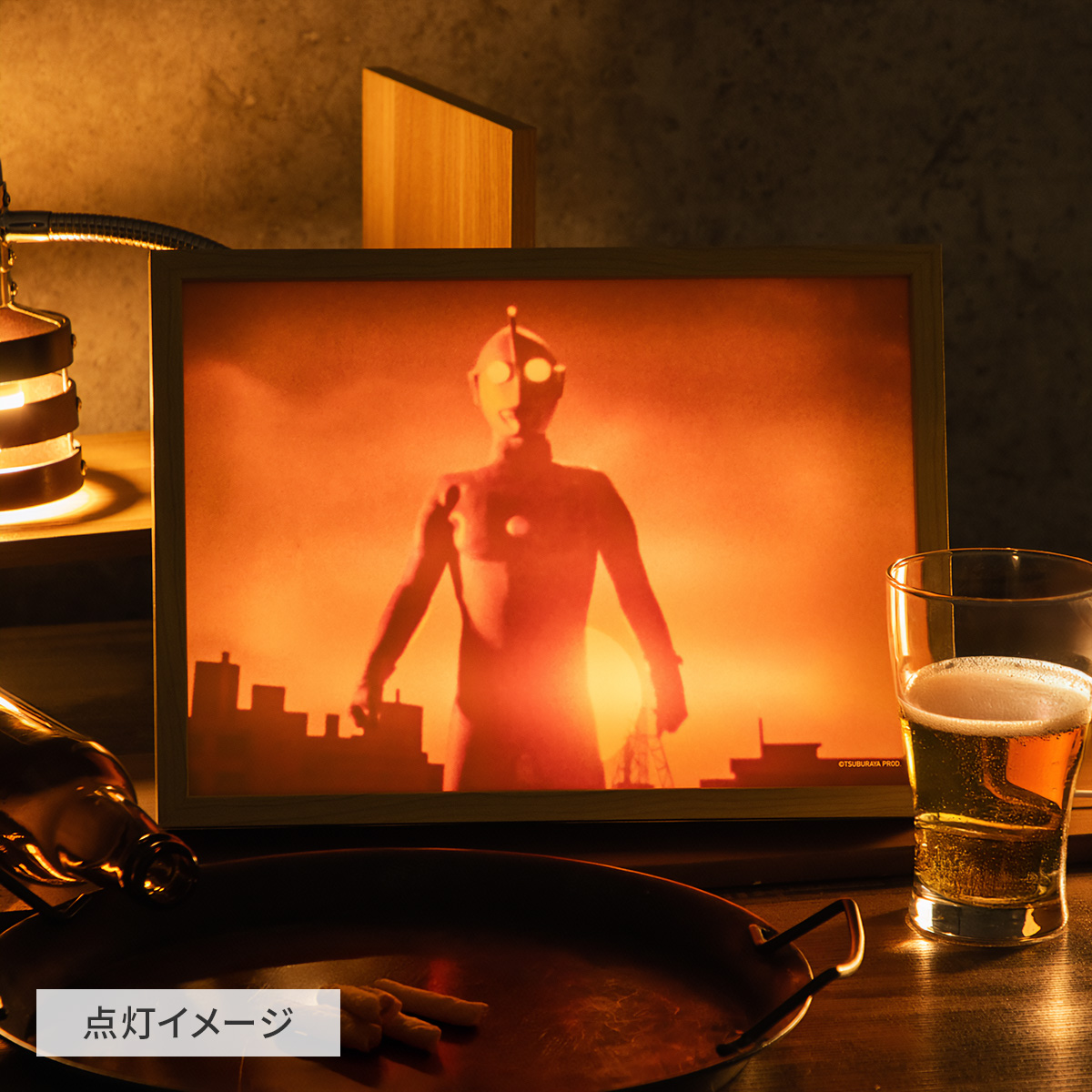 情景ライトボックス(夕日) 55103 《ウルトラマンSHOP限定》 | ULTRAMAN