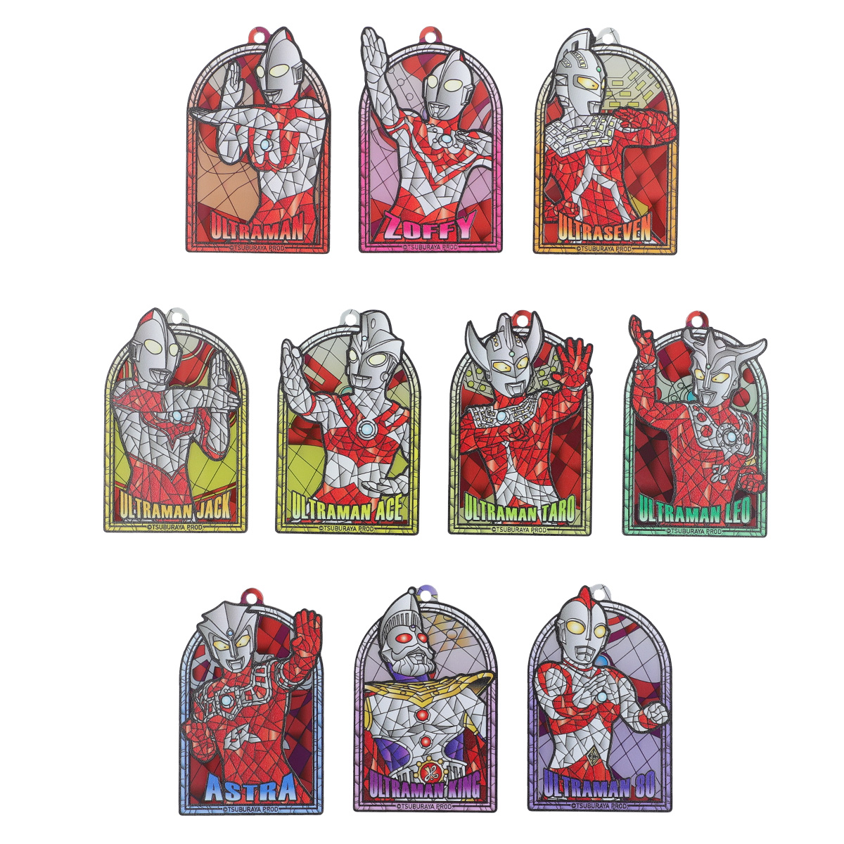 ウルトラステンドグラス スタイルキーホルダー vol.4 全10種