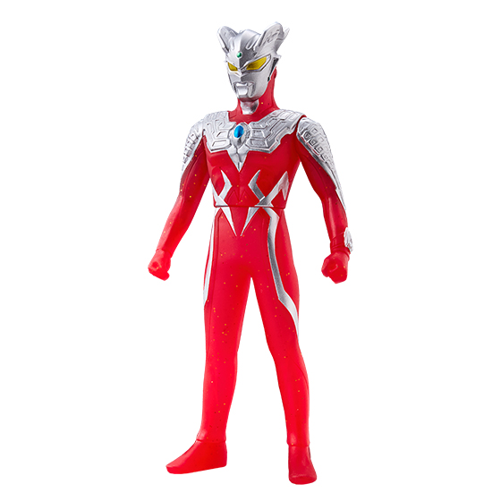 ソフビ ウルトラヒーローシリーズ ウルトラマンゼロ（ワイルドバースト）ギラギラワイドオープンver.