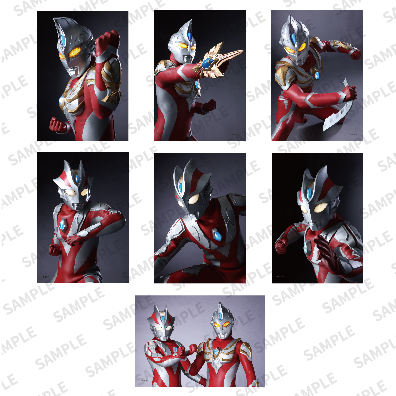ブロマイド ウルトラマンマックス＆ウルトラマンゼノン(7枚1組
