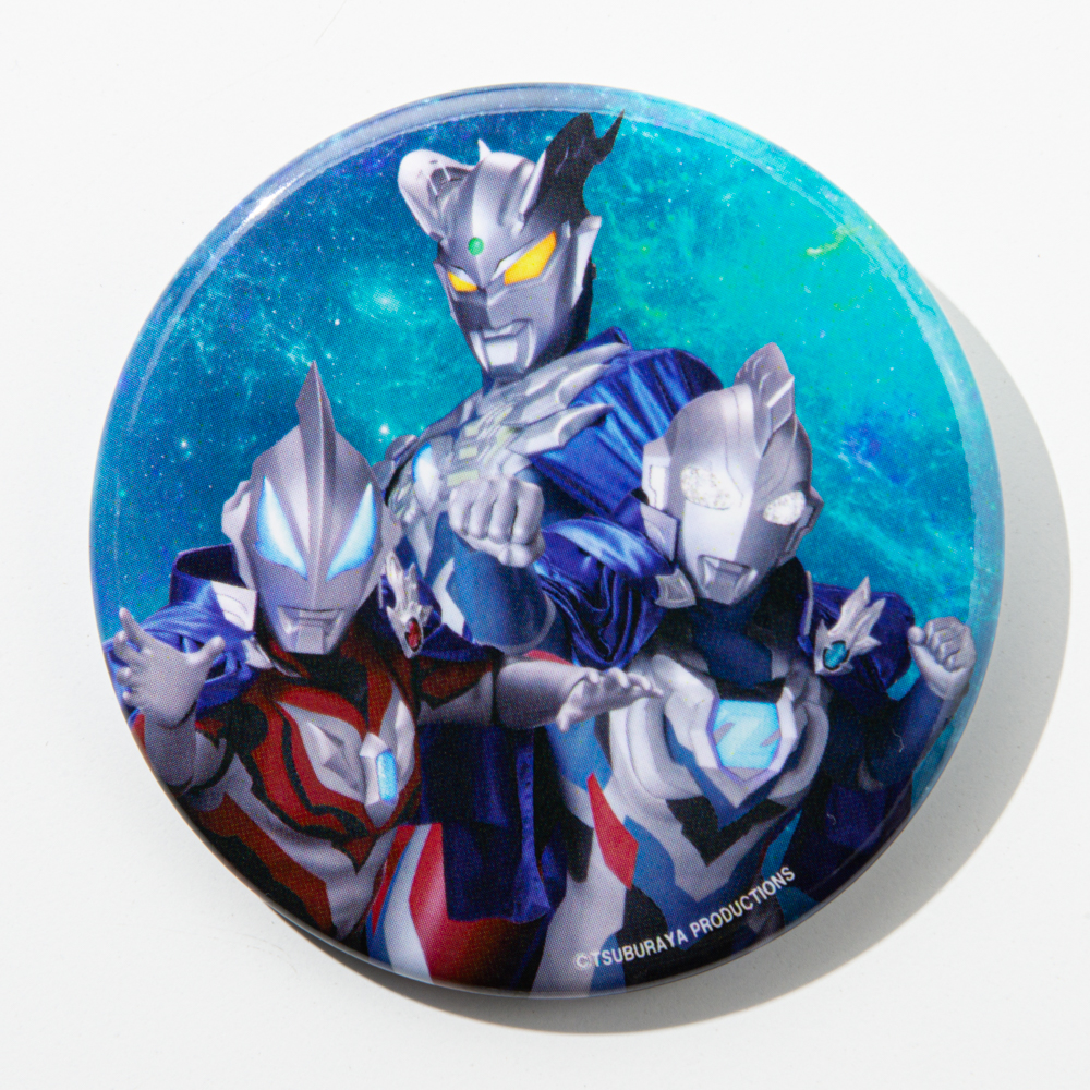 缶バッジセット ウルトラマンゼロ&ウルトラマンジード&ウルトラマン