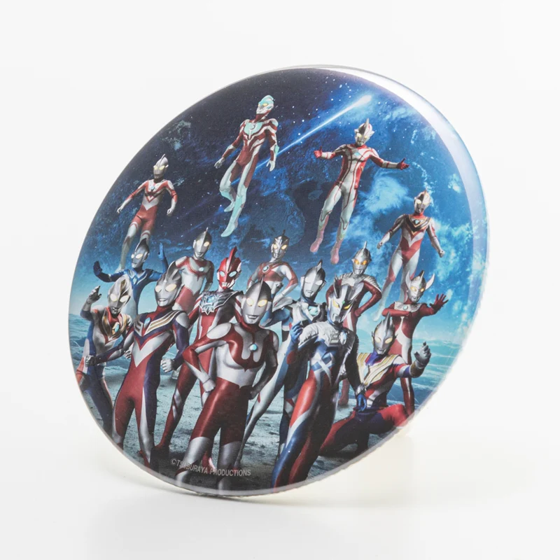 2023ビック缶バッジ 30点 ウルトラマンシリーズ60周年 記念ビジュアルBIG缶バッジ（台座付き） 1