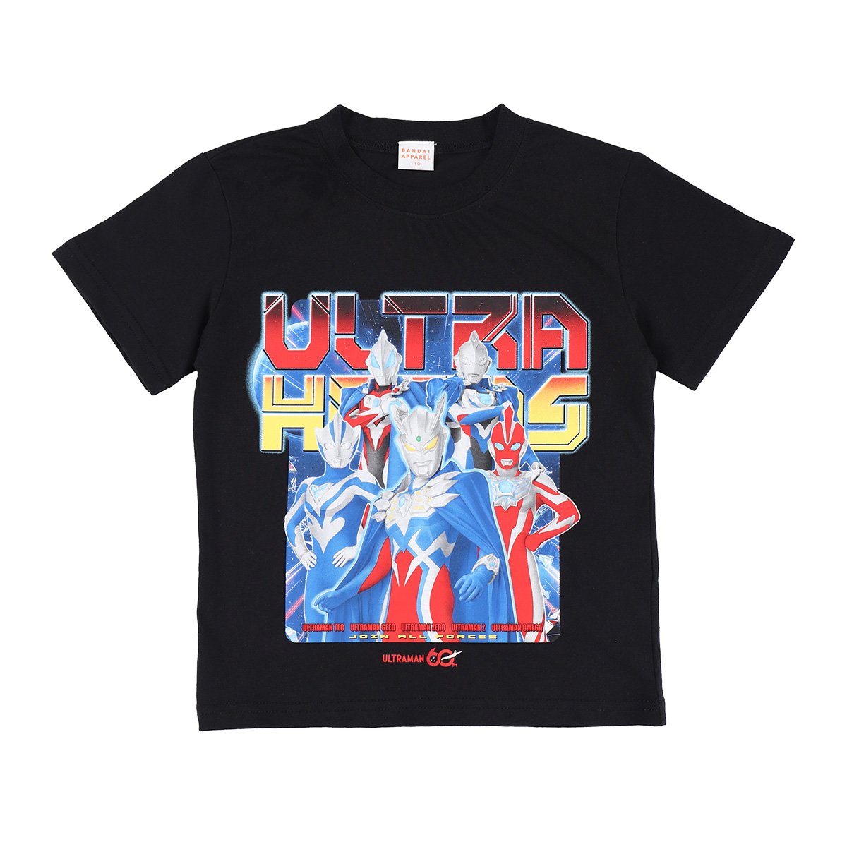 PRカード付きTシャツ ウルトラヒーローズ 110cm～130cm ≪ウルトラ