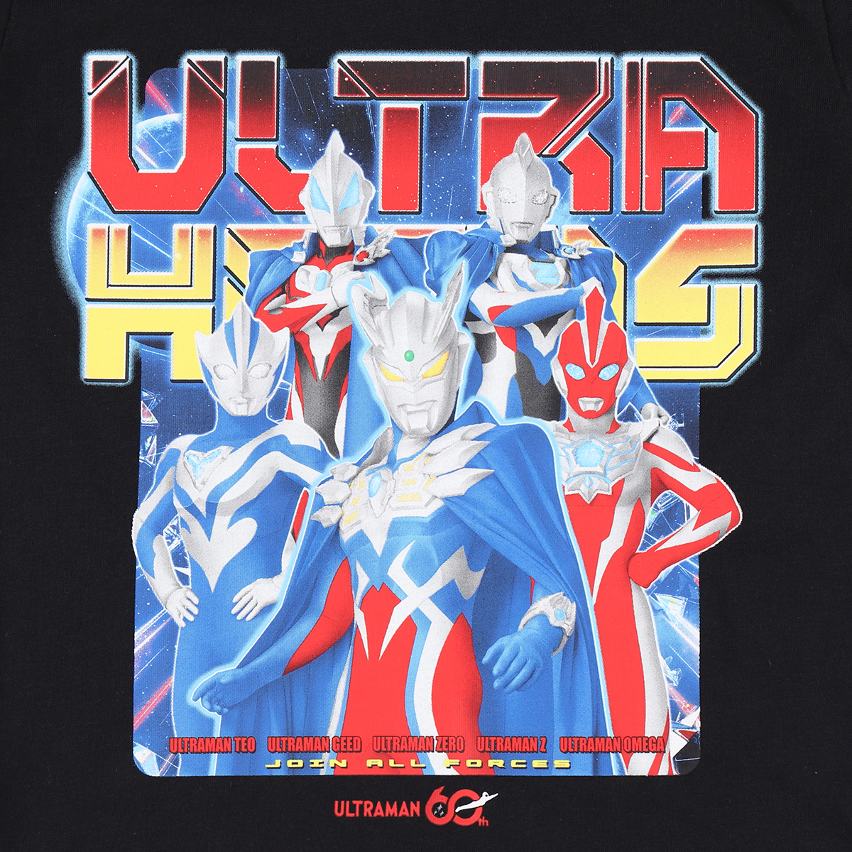 PRカード付きTシャツ ウルトラヒーローズ 110cm～130cm ≪ウルトラ