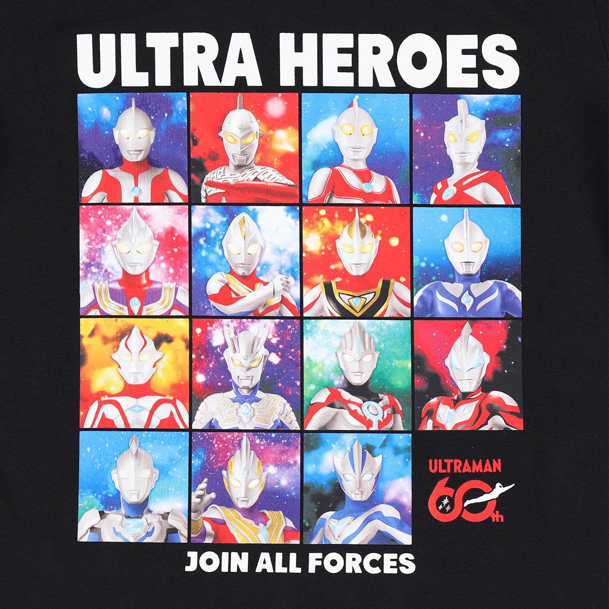 PRカード付きTシャツ 60th anniversary 110cm～130cm ≪ウルトラ