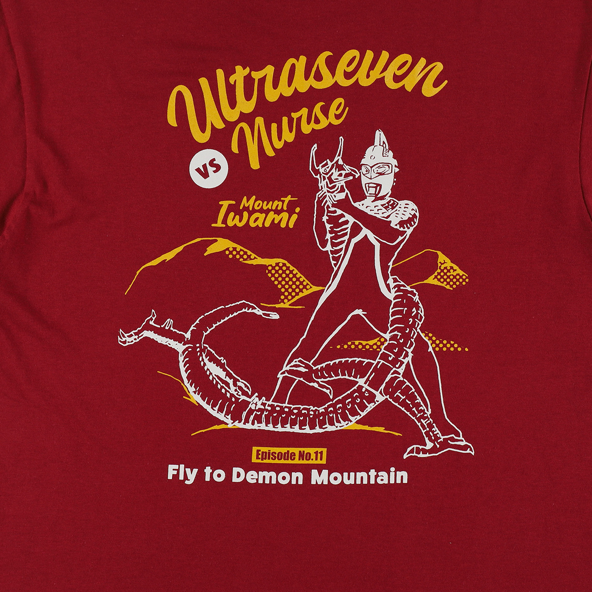Tシャツ ウルトラセブン VS ナース 53003 M ～ XL