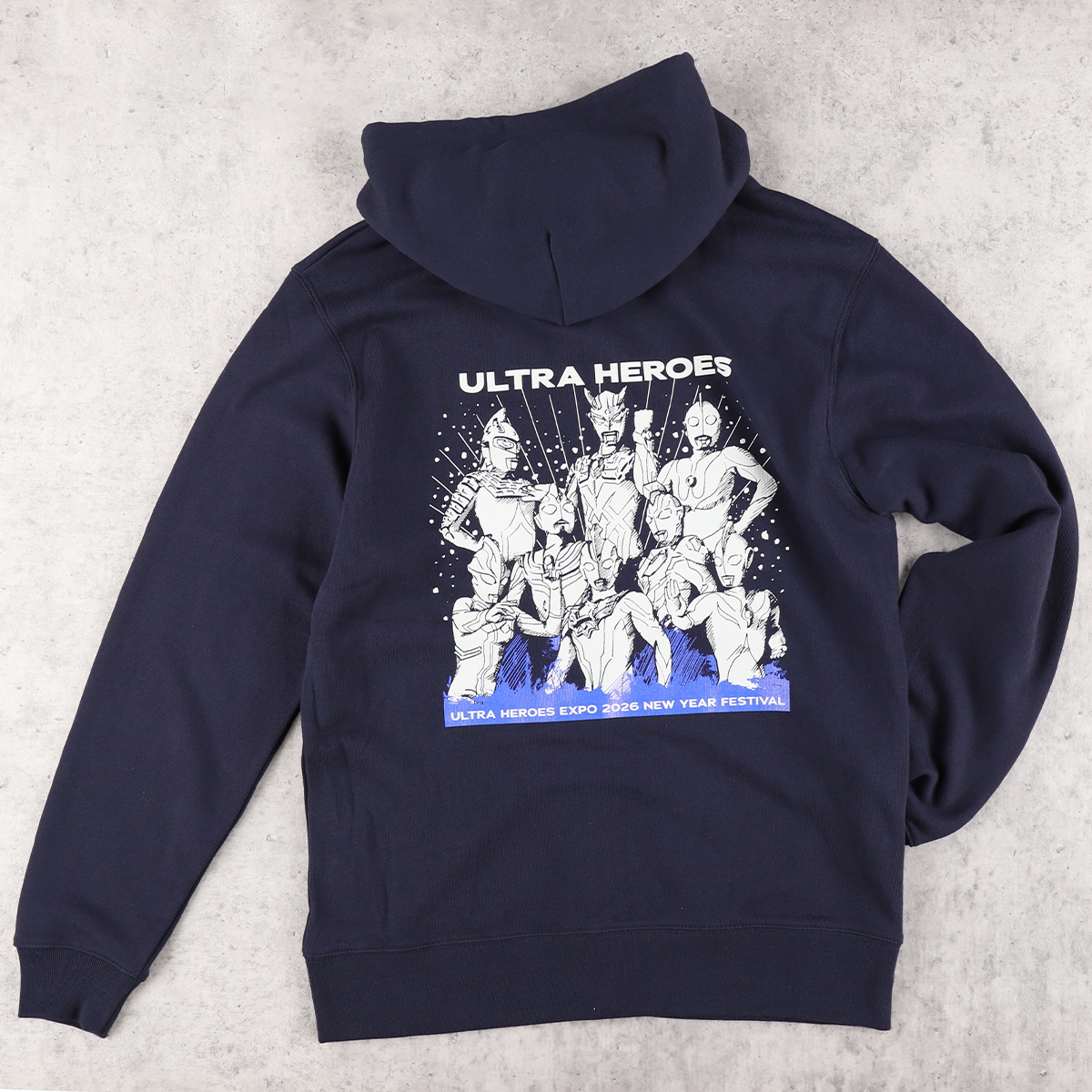 ジップアップパーカー ウルトラヒーローズEXPO2026 ニューイヤー