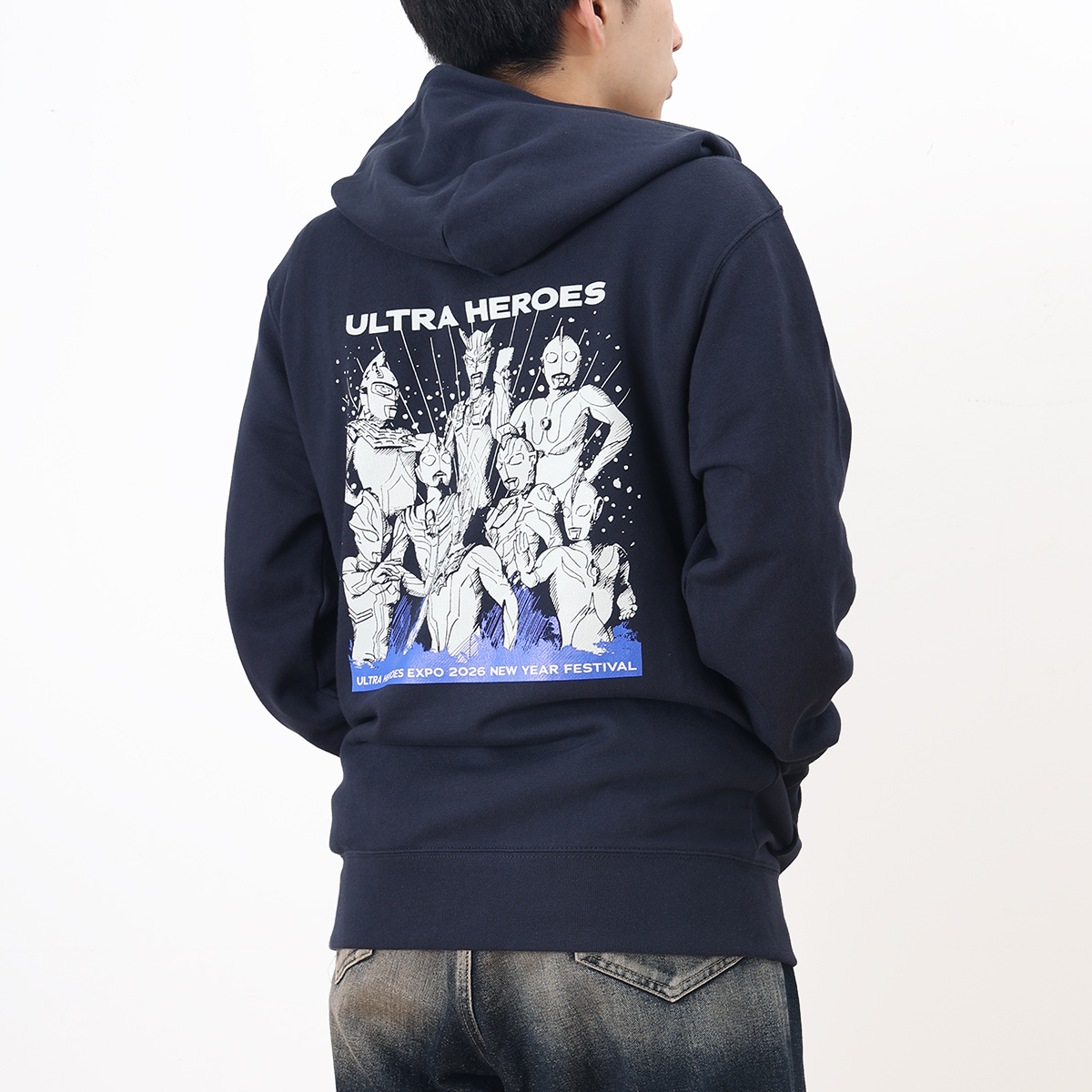 ジップアップパーカー ウルトラヒーローズEXPO2026 ニューイヤー