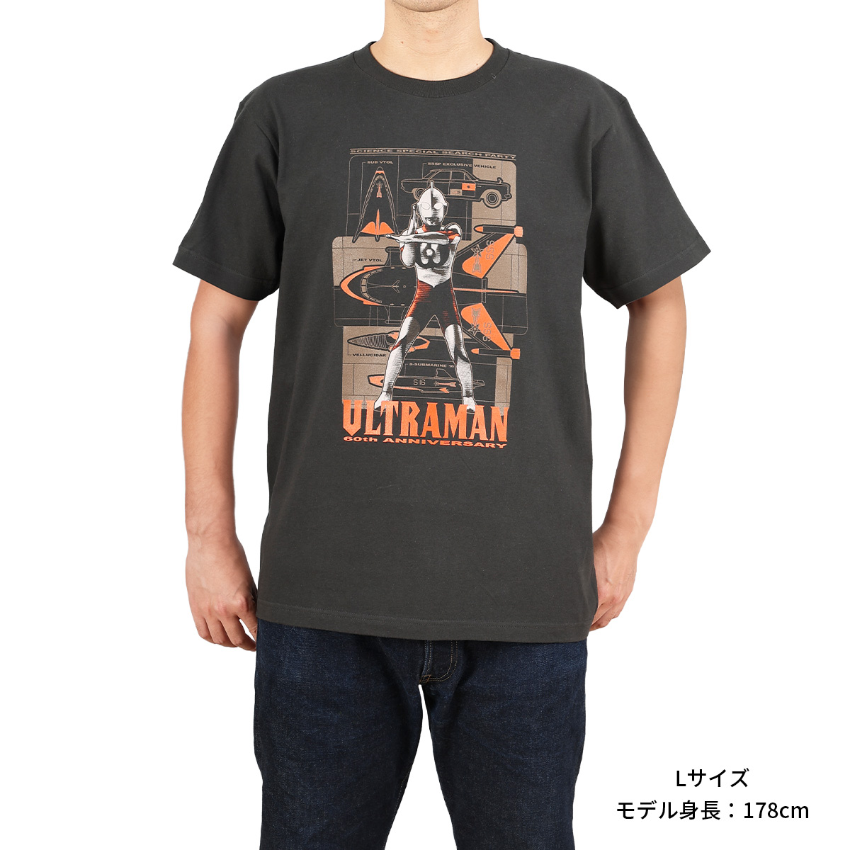 Tシャツ ウルトラマン 60thAnniversary 53406 M ～ XL 《ウルトラマン