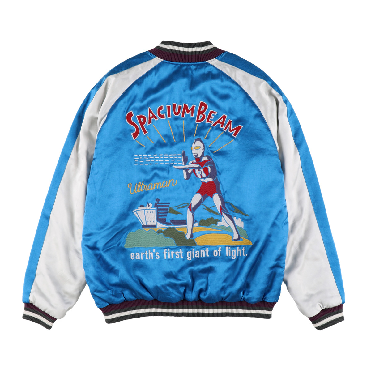 スカジャン ULTRAMAN SPACIUM BEAM M ～ XL 54077《ウルトラマンSHOP