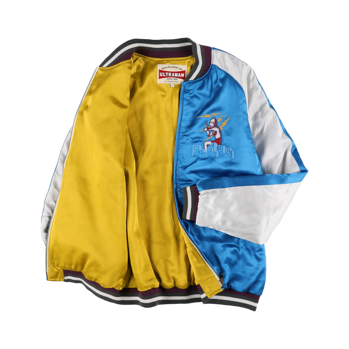 スカジャン ULTRAMAN SPACIUM BEAM M ～ XL 54077《ウルトラマンSHOP