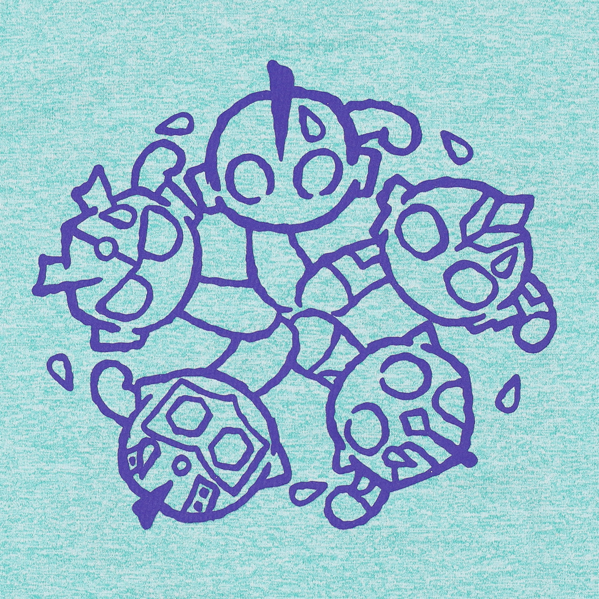 M78ウルトラマン Tシャツ 惑星パトロール 杢グリーン 54185