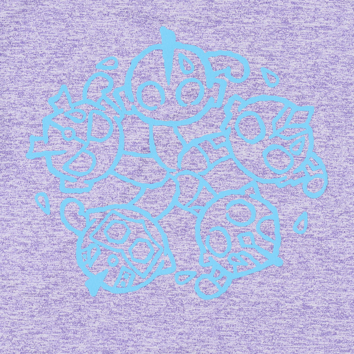 M78ウルトラマン Tシャツ 惑星パトロール 杢パープル 54189