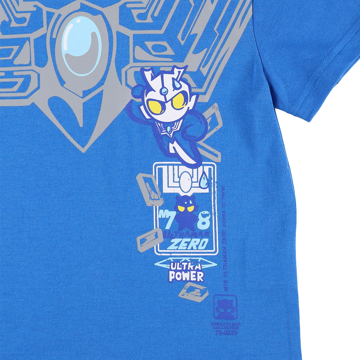 M78ウルトラマン Tシャツ ウルトラマンゼロ ブルー 54209