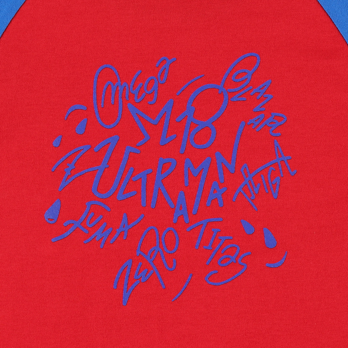 M78ウルトラマン ラグラン Tシャツ ヒーローズ ブルー 54229 