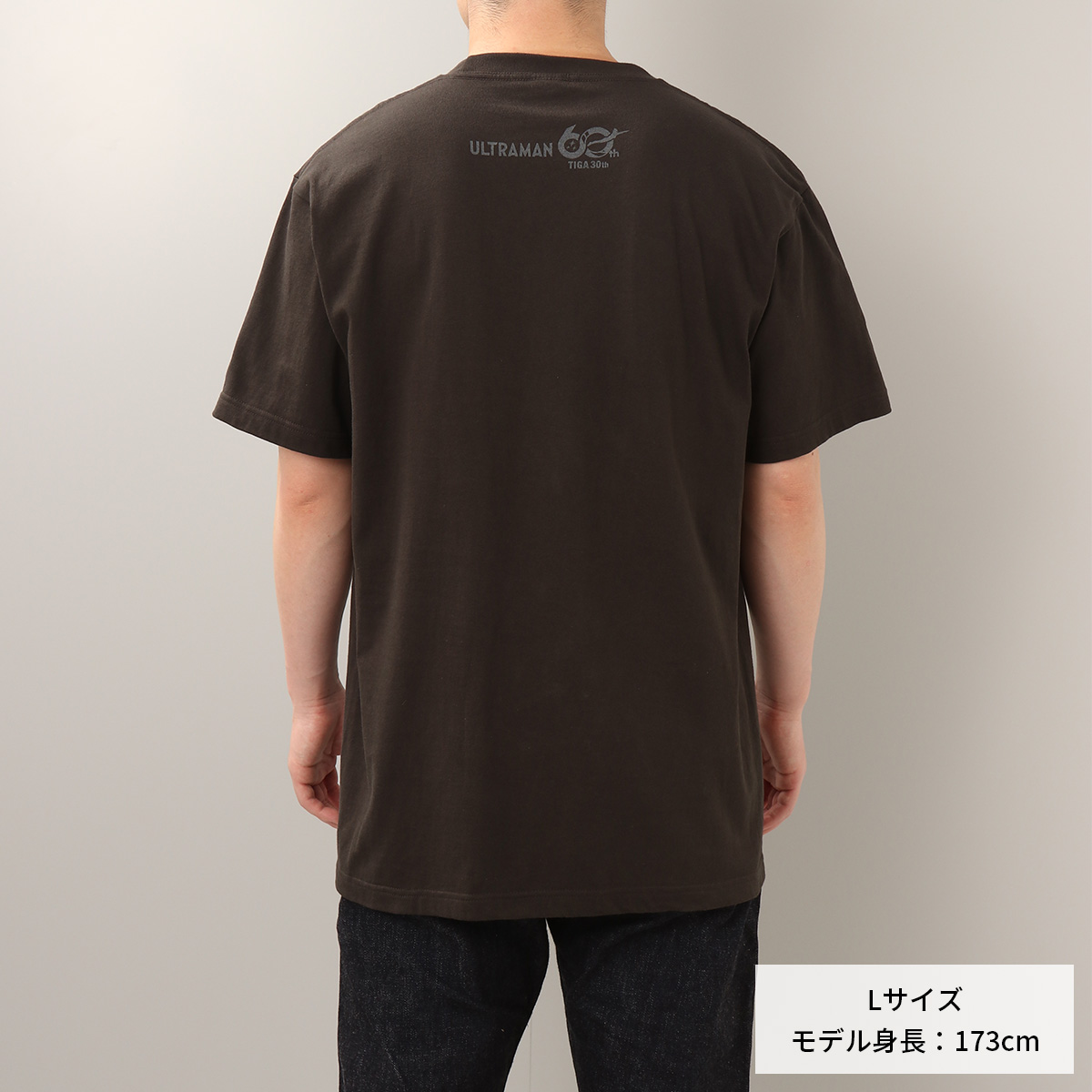 Tシャツ ウルトラマンティガ 30th Anniversary スモークブラック 55907