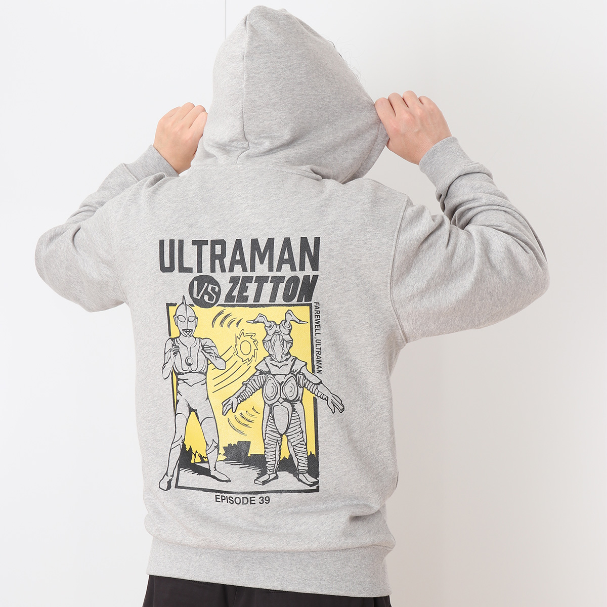 ジップアップパーカー ULTRAMAN vs ZETTON M～XLサイズ 《ウルトラマン